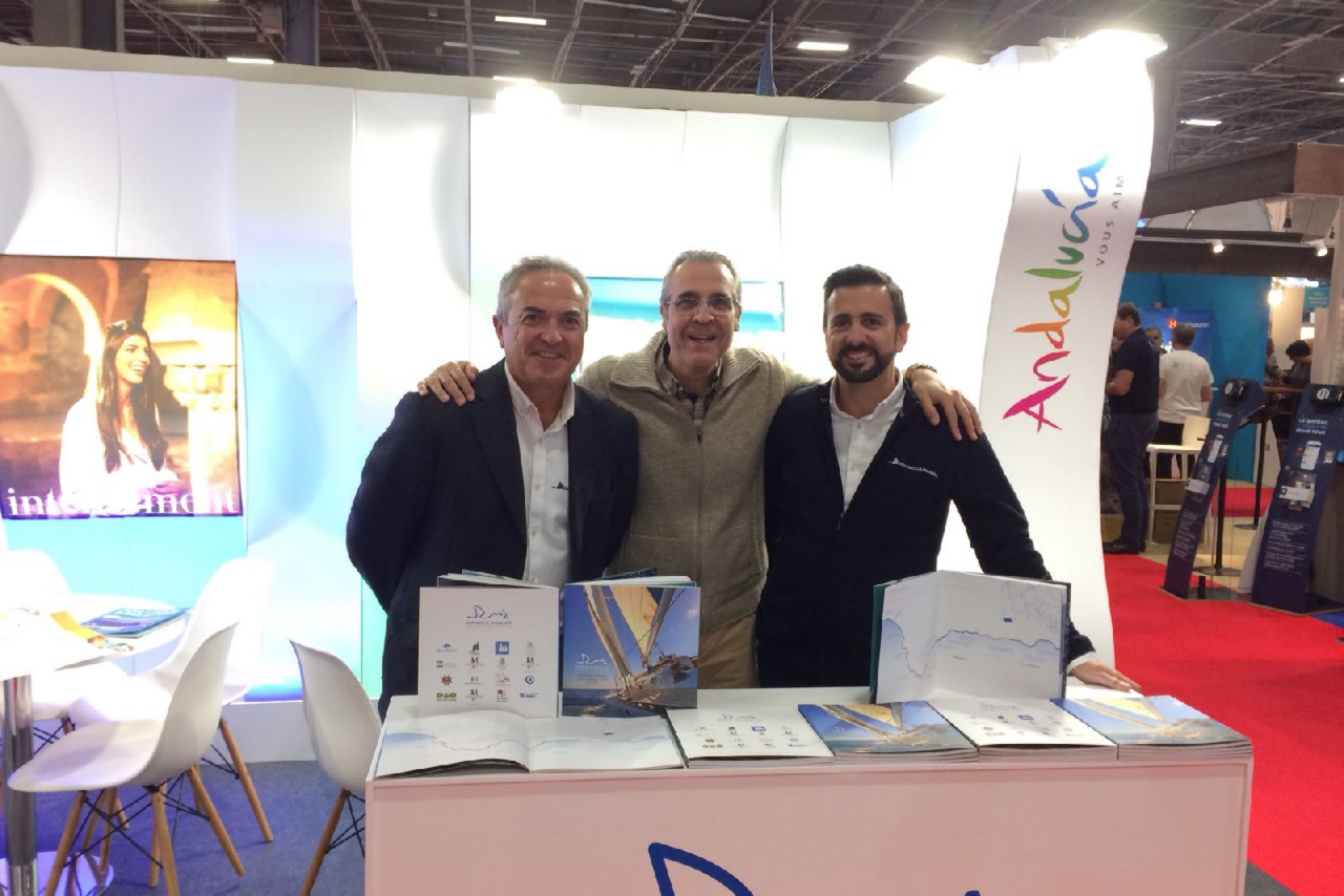 Andalusian ports are promoted at the Salon Nautique in Paris to attract French sailor