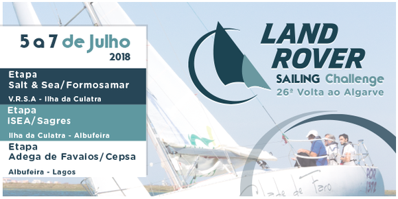 Marina Isla Canela participa en la organización de la Vuelta al Algarve a Vela