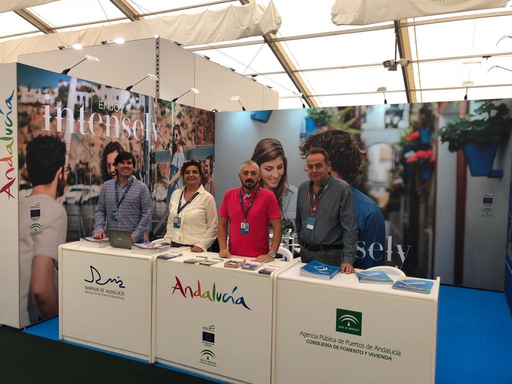 Marinas de Andalucía comienza su viaje internacional en el Southampton Boat Show