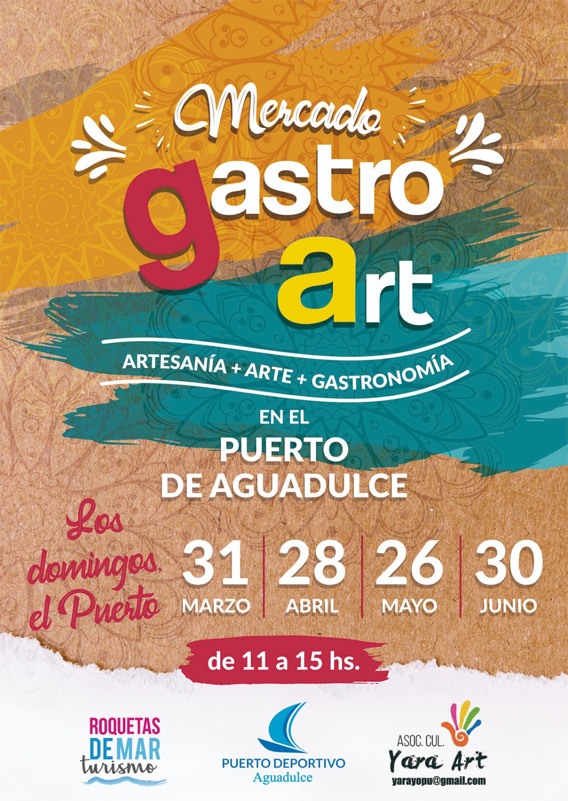Celebración del próximo Gastro-Art en el Puerto Deportivo de Aguadulce