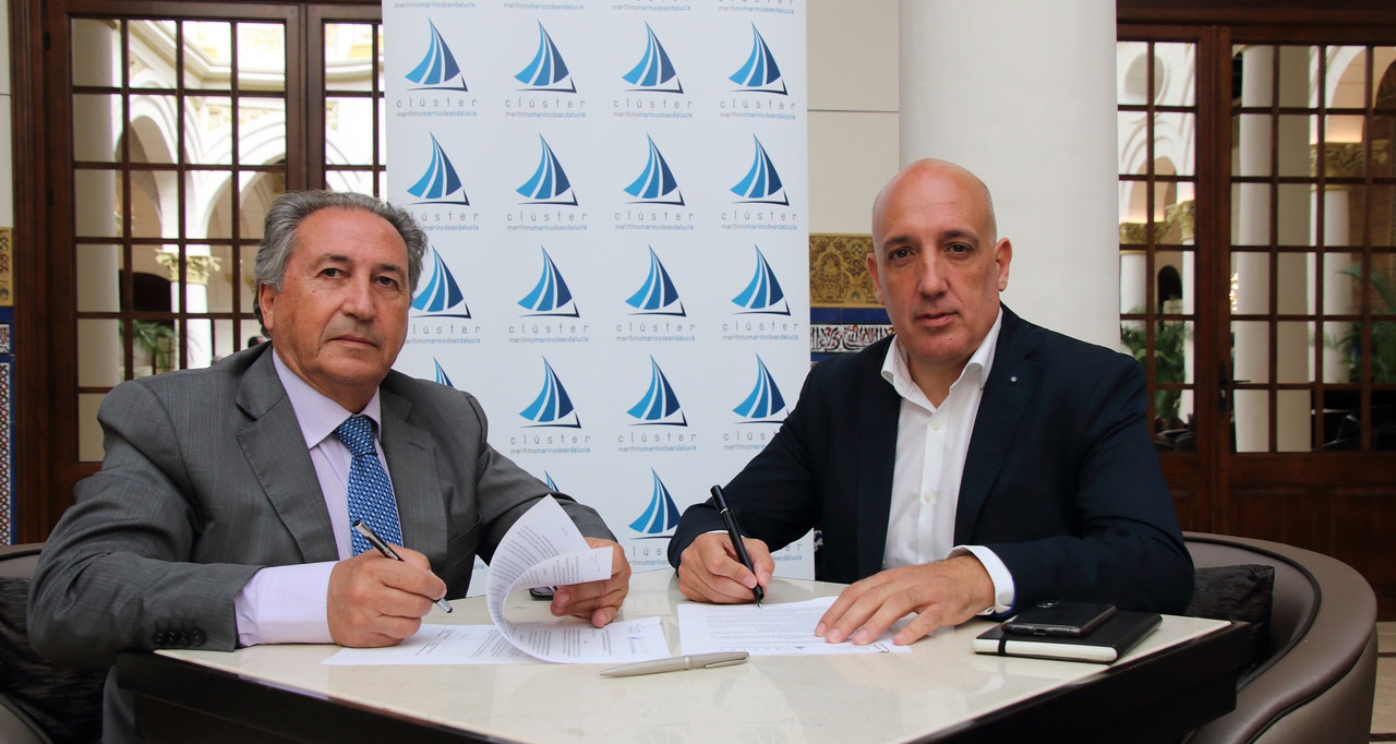 Marinas de Andalucía y el Clúster Marítimo Marino firman un convenio de colaboración