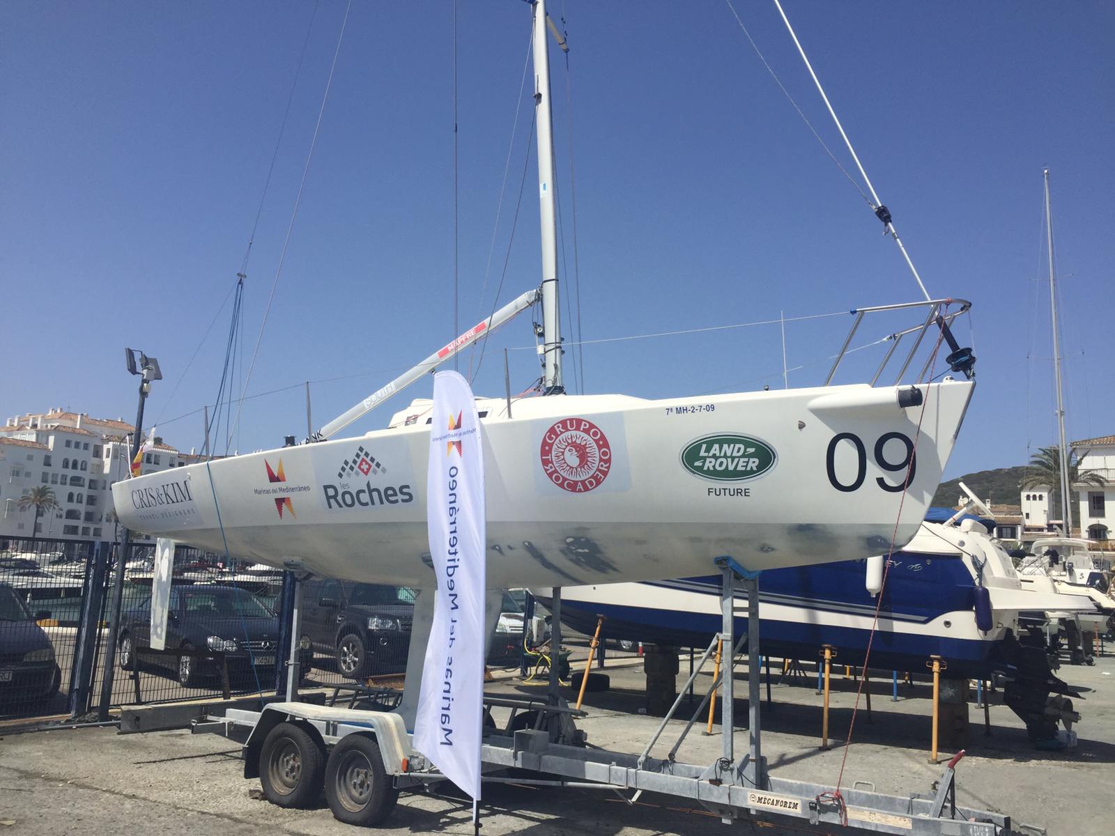Marinas del Mediterráneo patrocina el barco de competición Marbella Team