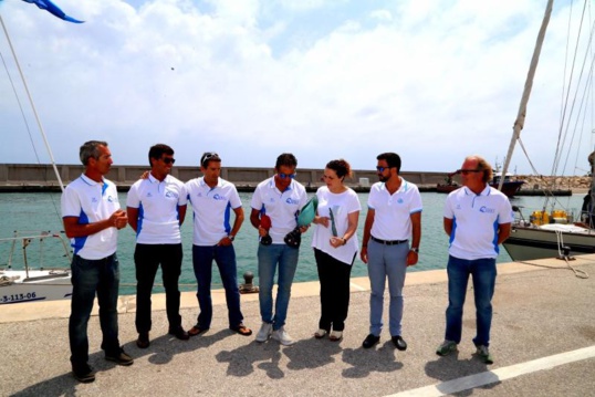 Grupo Ceres, ganador de la Copa del Rey de Vela y patrocinado por el puerto deportivo de Benalmádena, regresa a casa