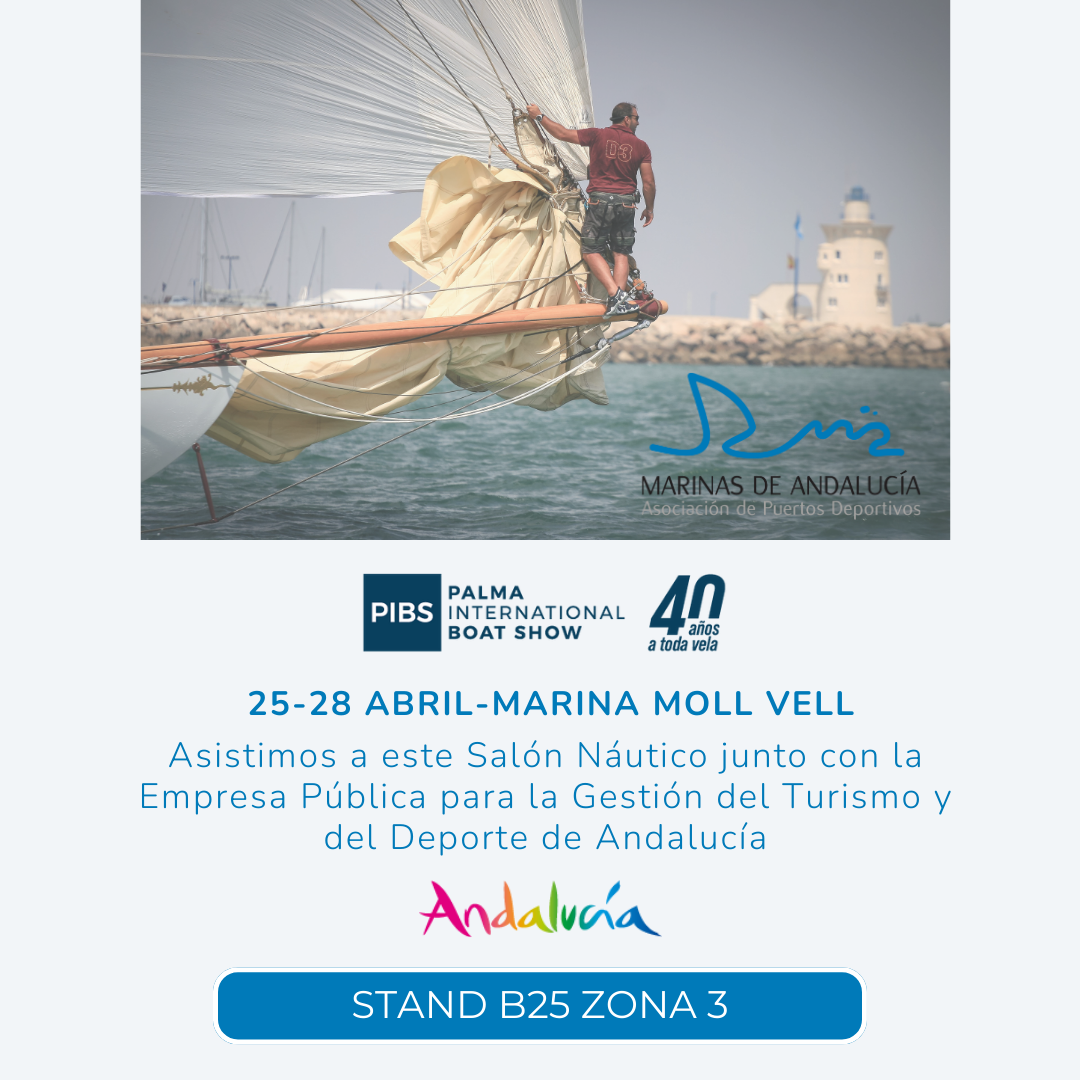 Marinas de Andalucía acude junto con Turismo Andaluz al Palma International Boat Show