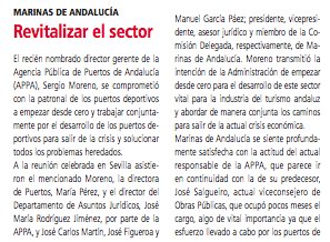 Revistas nacionales del sector recogen la reunión de MA con Moreno