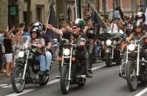 Mañana, concentración de Harley Davidson en Benalmádena