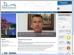Marinas de Andalucía renueva el diseño de su web