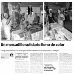 Mercadillo solidario en el Puerto Deportivo Sotogrande