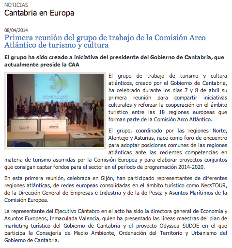 El proyecto Odyssea, en el que participa Marinas de Andalucía, se da a conocer en Cantabria