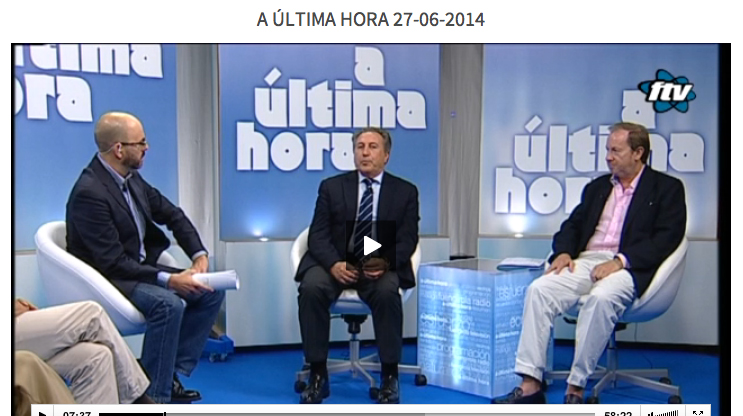 El presidente de Marinas de Andalucía interviene en programa de la televisión de Fuengirola