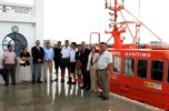 Fomento ubica en el puerto de Estepona una embarcación de salvamento marítimo que intervendrá en toda la provincia