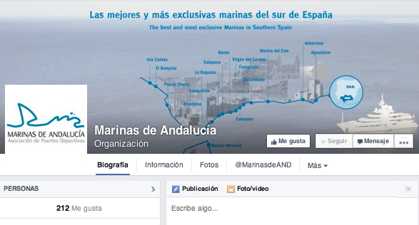 Marinas de Andalucía amplía su presencia en redes sociales