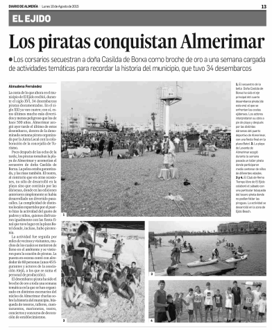 Éxito de la semana pirata en el Puerto Deportivo Almerimar