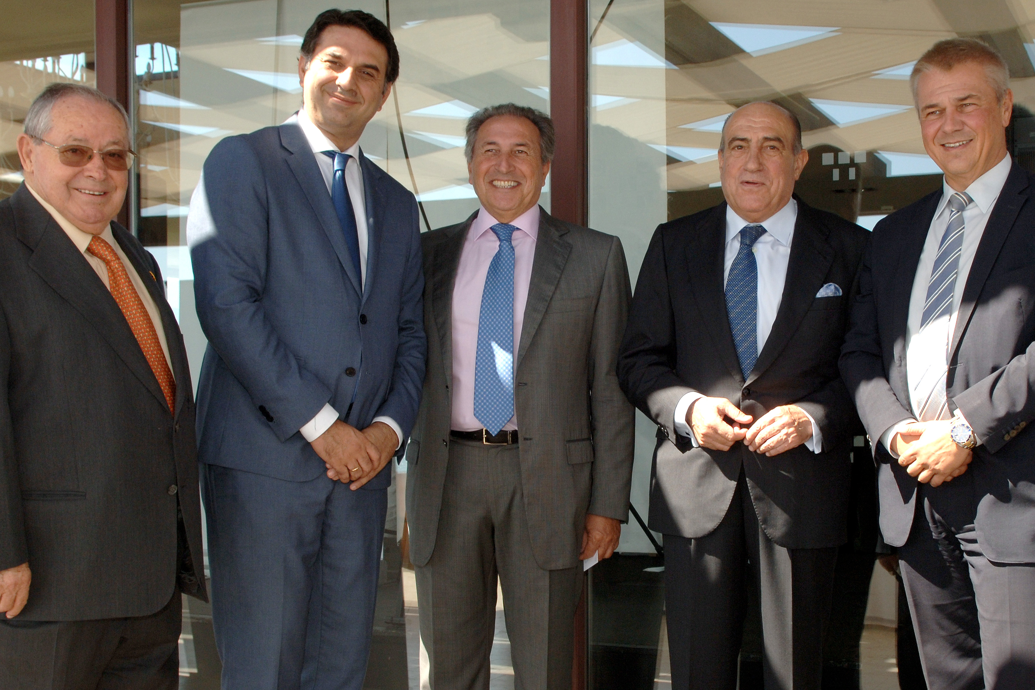 Recordamos: Presidente y vicepresidente de Marinas de Andalucía en desayuno del CIT Marbella